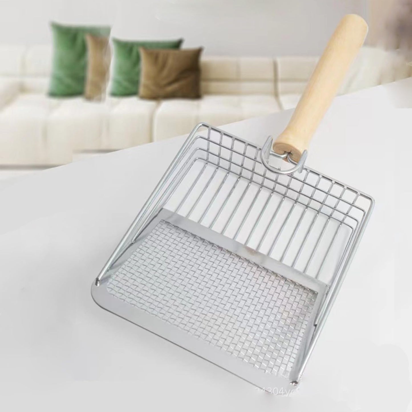 Metal Cat Litter Scoop Fine Mesh Heavy Duty