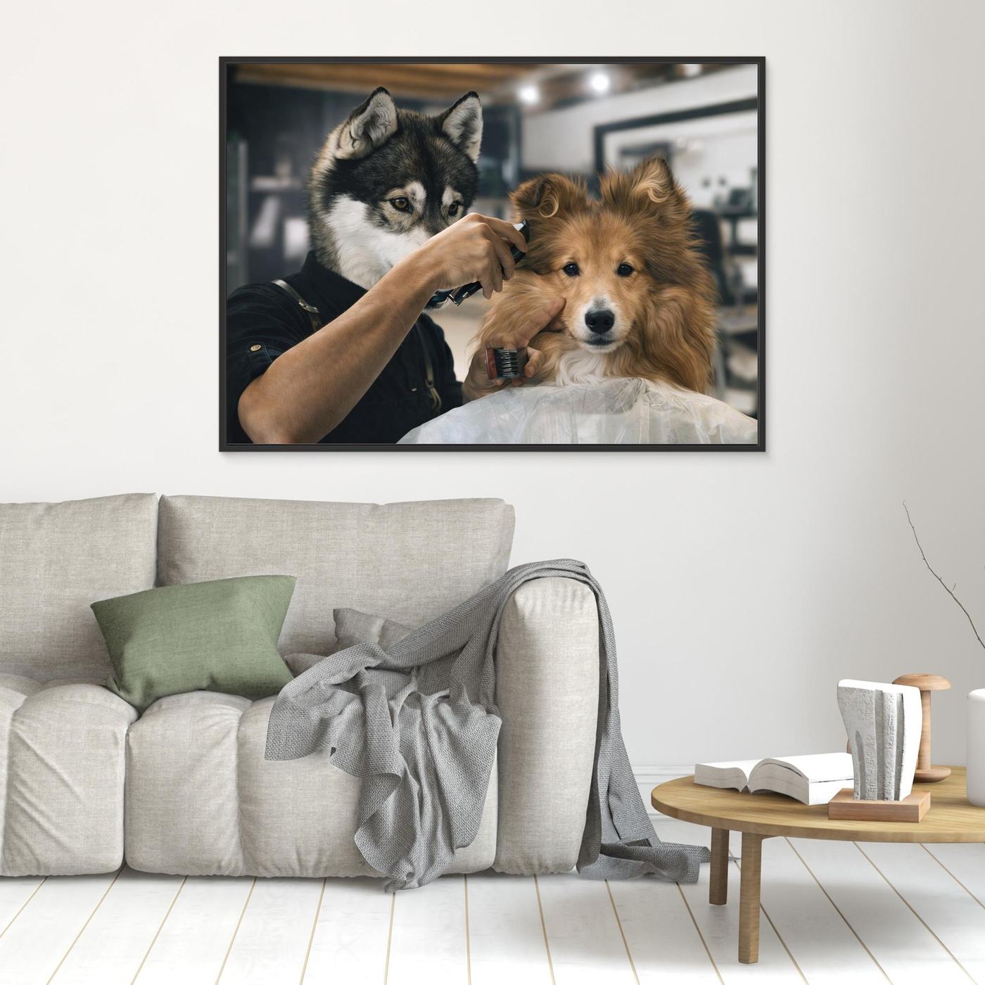 The Grooming Master - Personalized Canvas Print