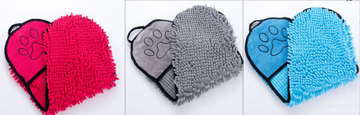 Quick-Dry Pet Towel Super Absorbent Microfiber
