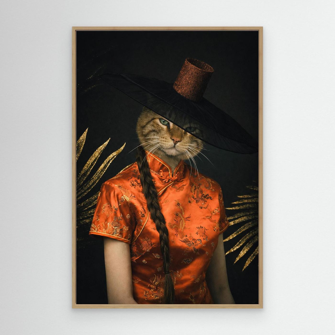 The Scarlet Empress - Personalized Empress Pet Canvas