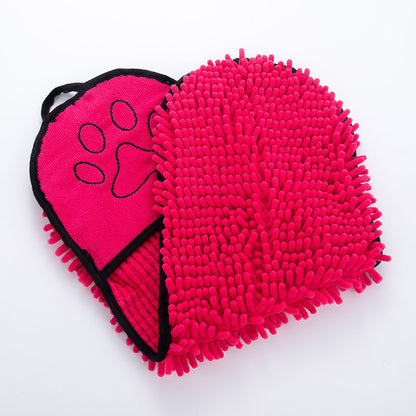 Quick-Dry Pet Towel Super Absorbent Microfiber
