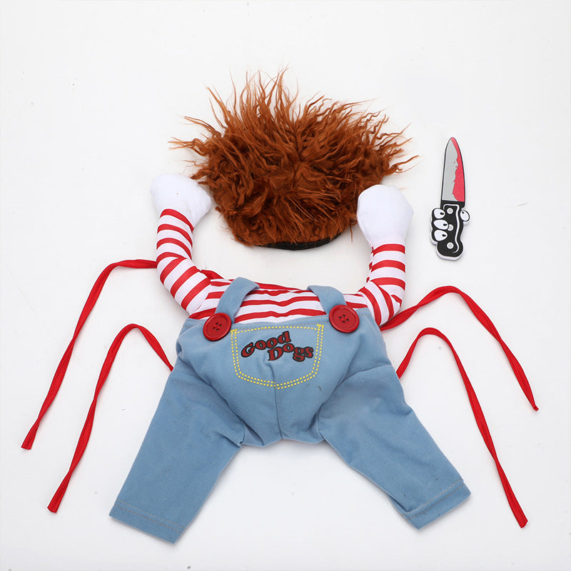 Cute Funny Halloween Dog Costume Adjustable Outfit