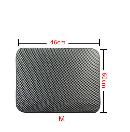Waterproof Cat Litter Mat Easy Clean EVA Pad