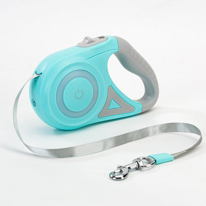 Automatic Dog Leash with Spotlight and Collar