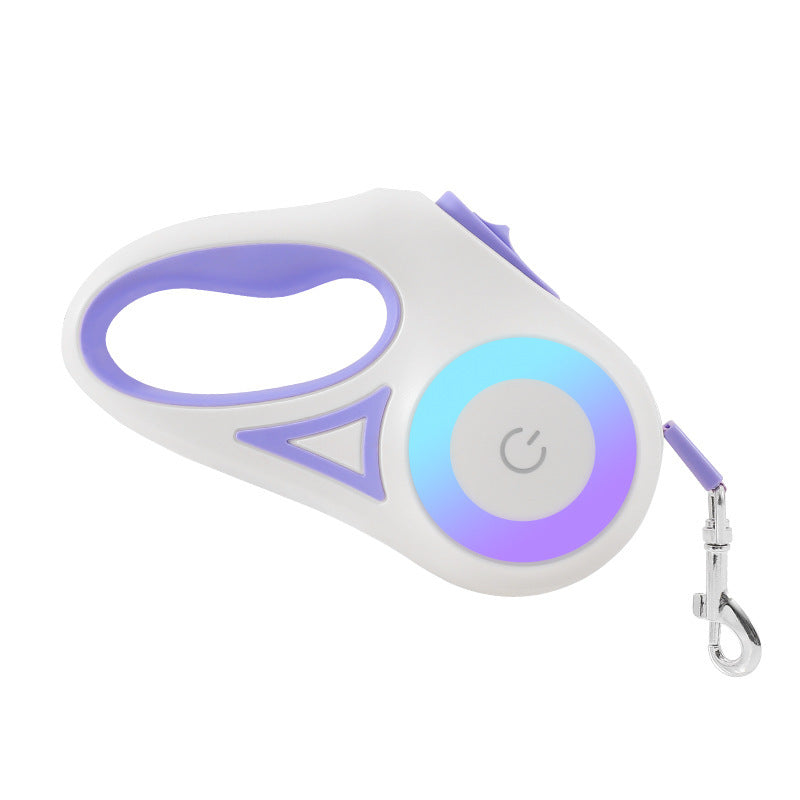 Automatic Dog Leash with Spotlight and Collar