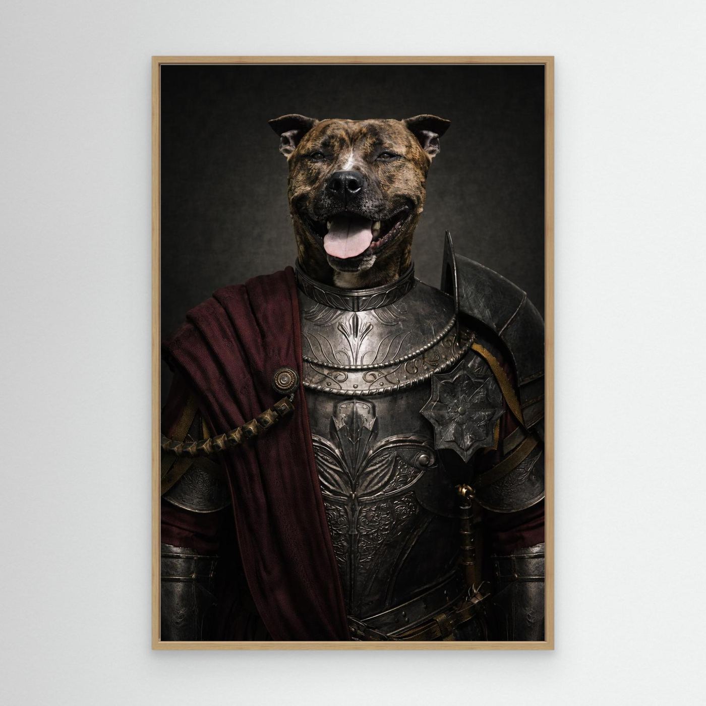 Royal Guard - Personalized Pet Canvas Print