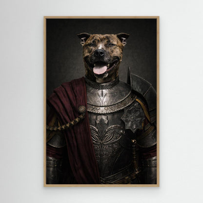Royal Guard - Personalized Pet Canvas Print