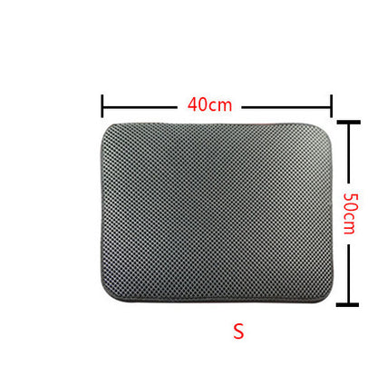 Waterproof Cat Litter Mat Easy Clean EVA Pad