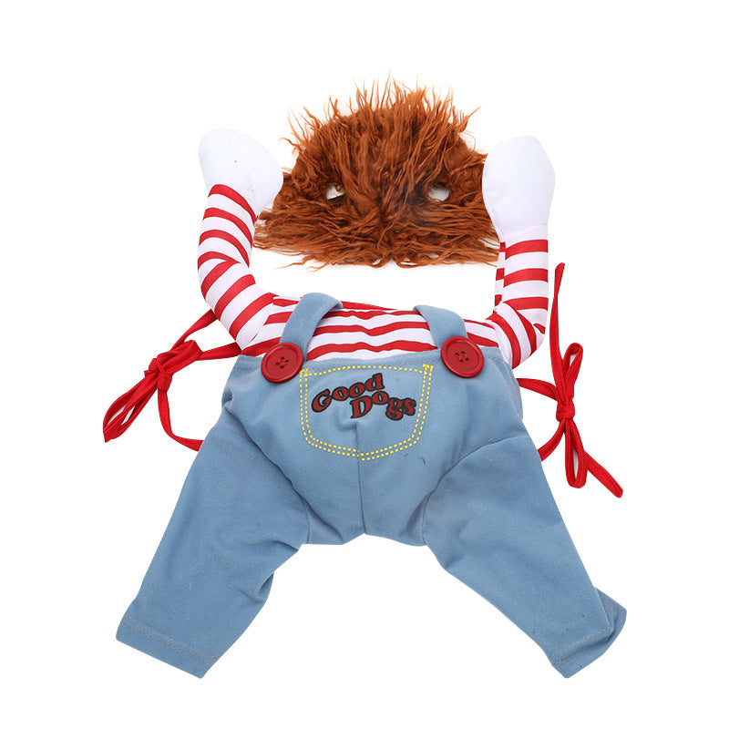 Cute Funny Halloween Dog Costume Adjustable Outfit