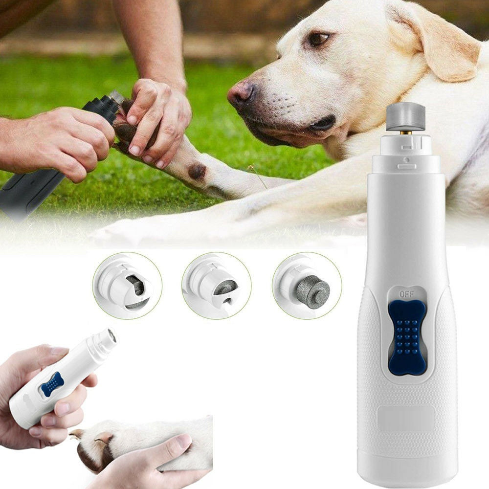 Electric Pet Nail Grinder Diamond Safe Trimmer