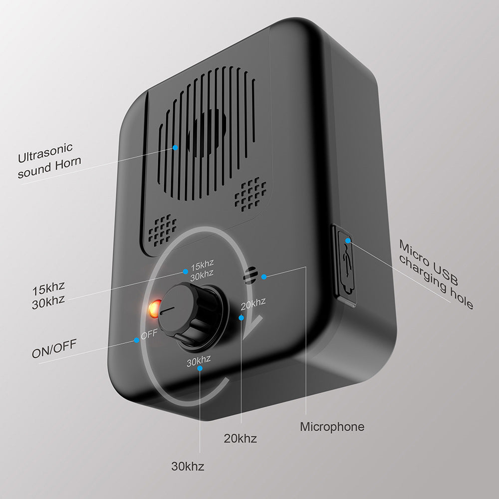 Ultrasonic Dog Bark Control Device Outdoor Indoor