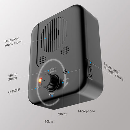 Ultrasonic Dog Bark Control Device Outdoor Indoor
