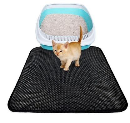 Waterproof Cat Litter Mat Easy Clean EVA Pad