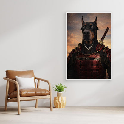 The Shadow Samurai - Personalized Pet Canvas Print