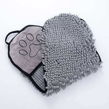 Quick-Dry Pet Towel Super Absorbent Microfiber