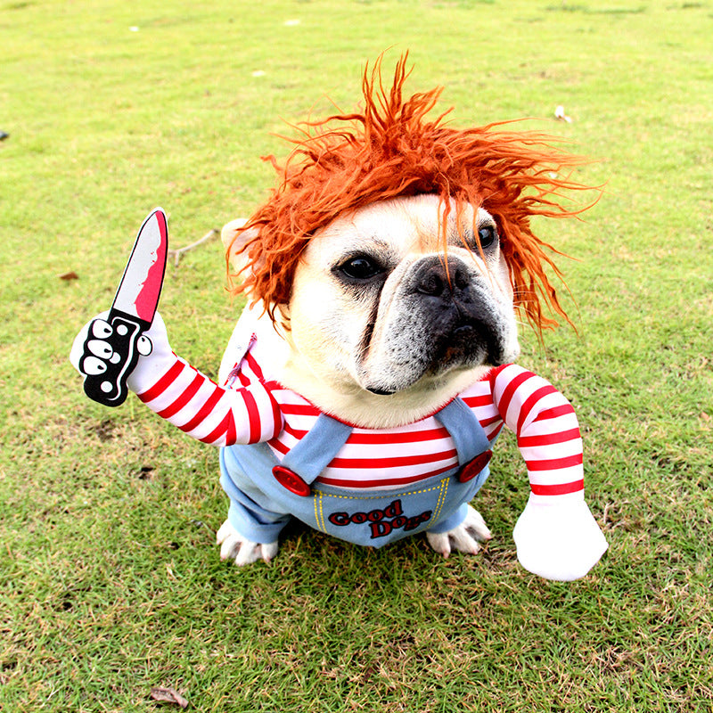 Cute Funny Halloween Dog Costume Adjustable Outfit