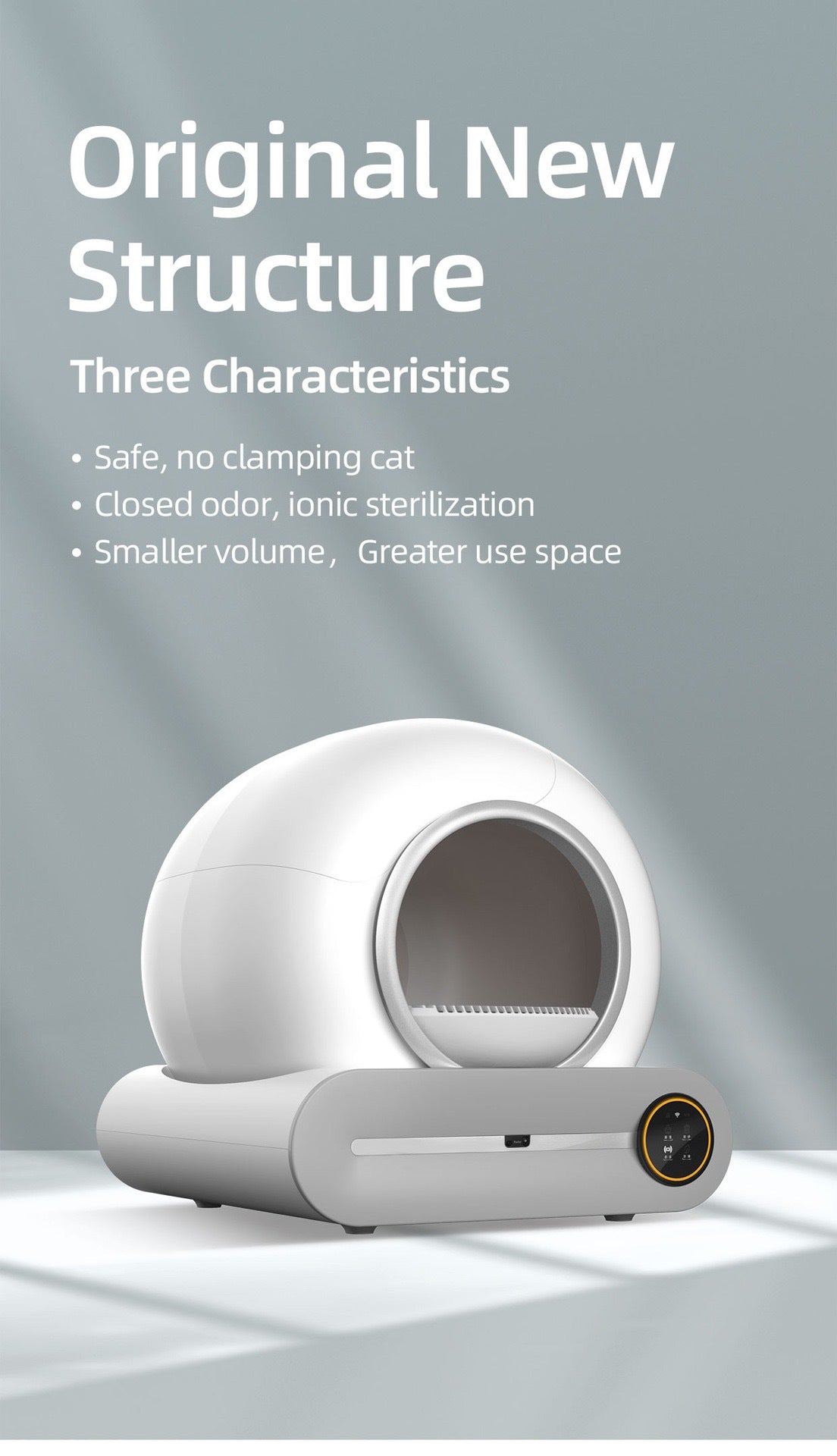 Smart Cat Litter Box Automatic Self Cleaning