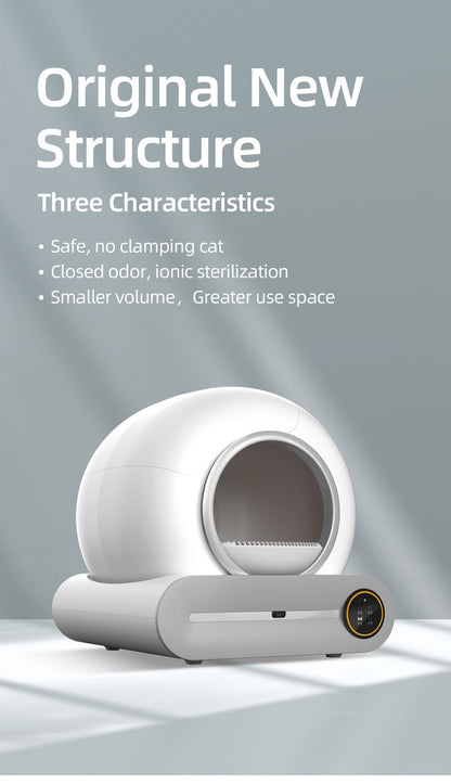 Smart Cat Litter Box Automatic Self Cleaning