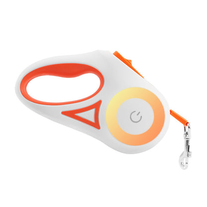 Automatic Dog Leash with Spotlight and Collar