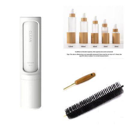 Reusable Pet Hair Remover Self-Cleaning Brush Tool
