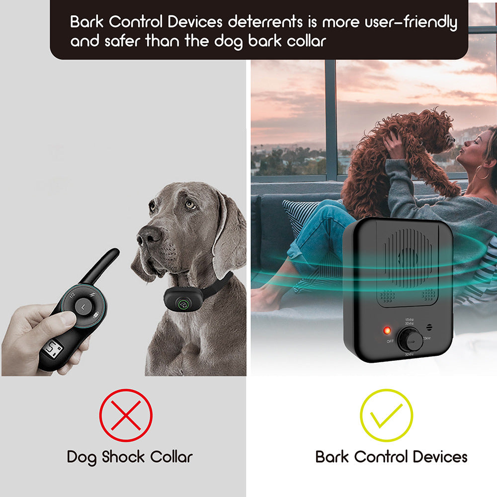 Ultrasonic Dog Bark Control Device Outdoor Indoor