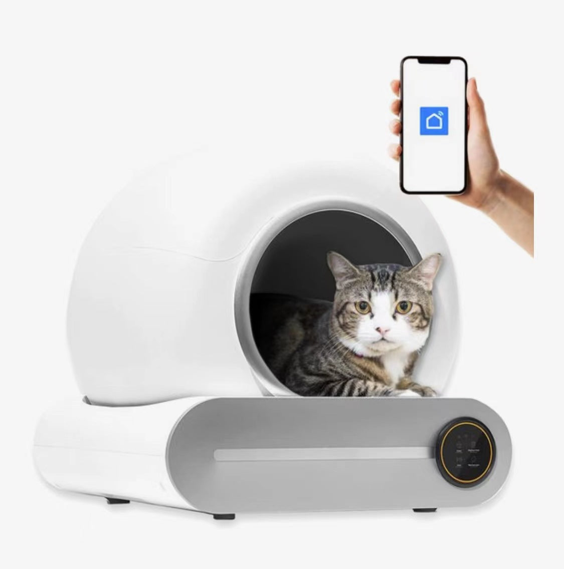 Smart Cat Litter Box Automatic Self Cleaning