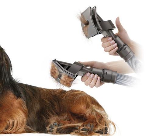 Vacuum Pet Grooming Brush Deshedding Hair Remover