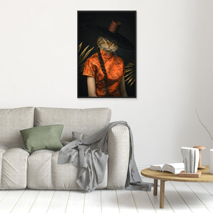 The Scarlet Empress - Personalized Empress Pet Canvas