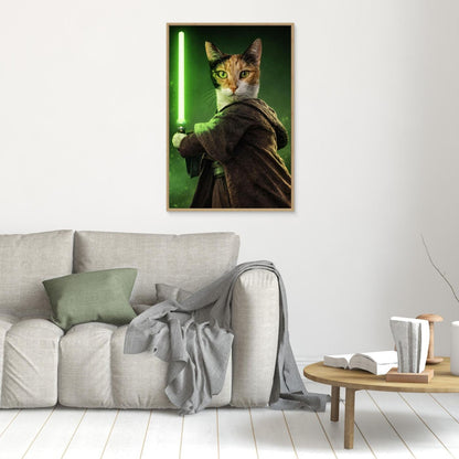 The Light Guardian - Personalized Pet Canvas Print