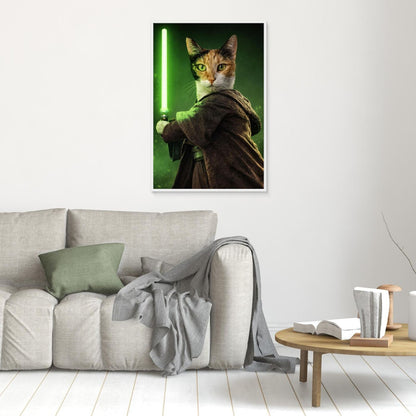 The Light Guardian - Personalized Pet Canvas Print