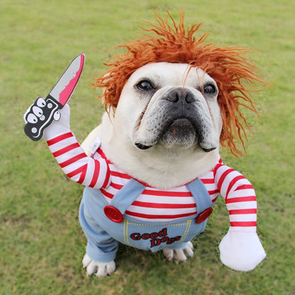 Cute Funny Halloween Dog Costume Adjustable Outfit