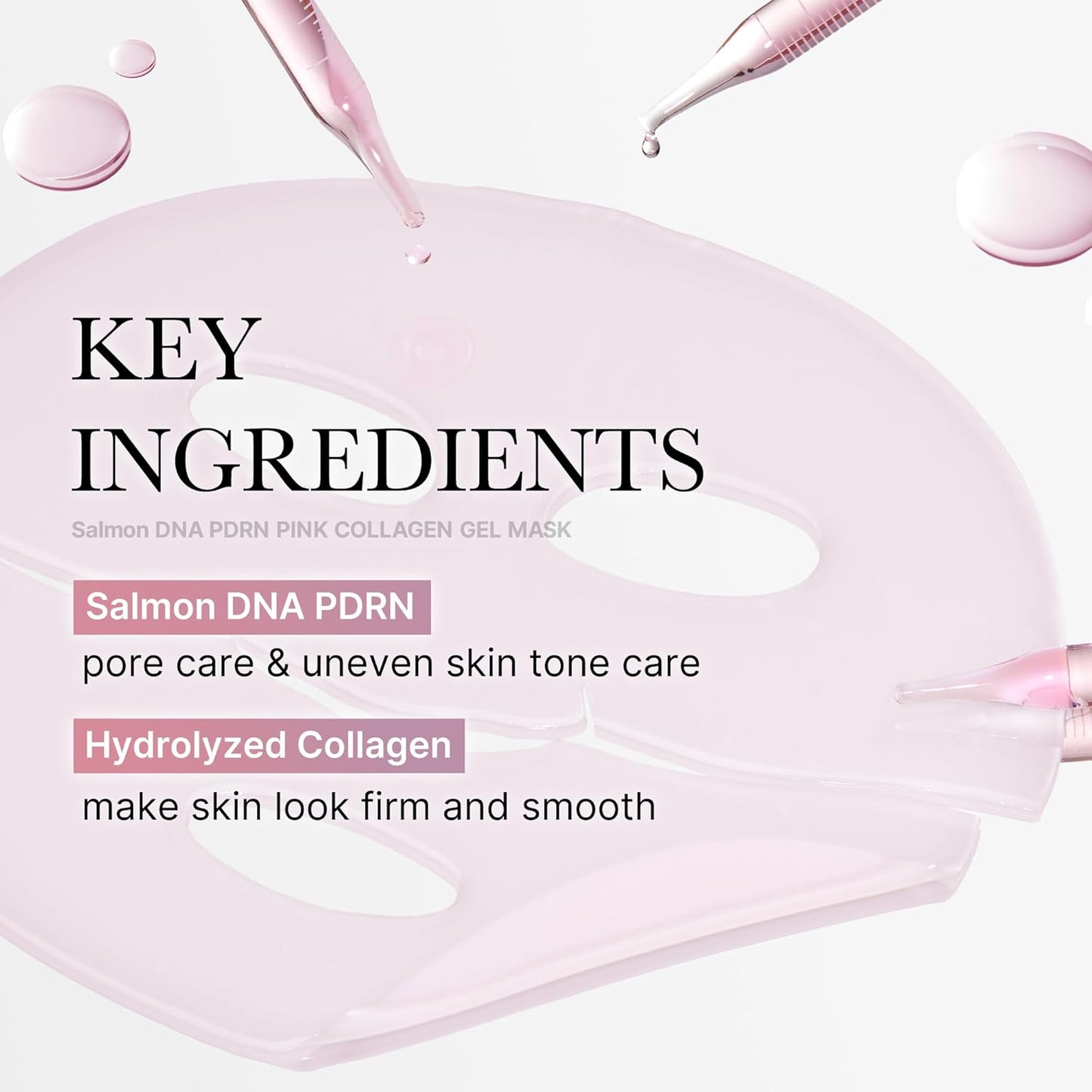 medicube PDRN Collagen Gel Mask Glass Skin Glow (Pack of 4)