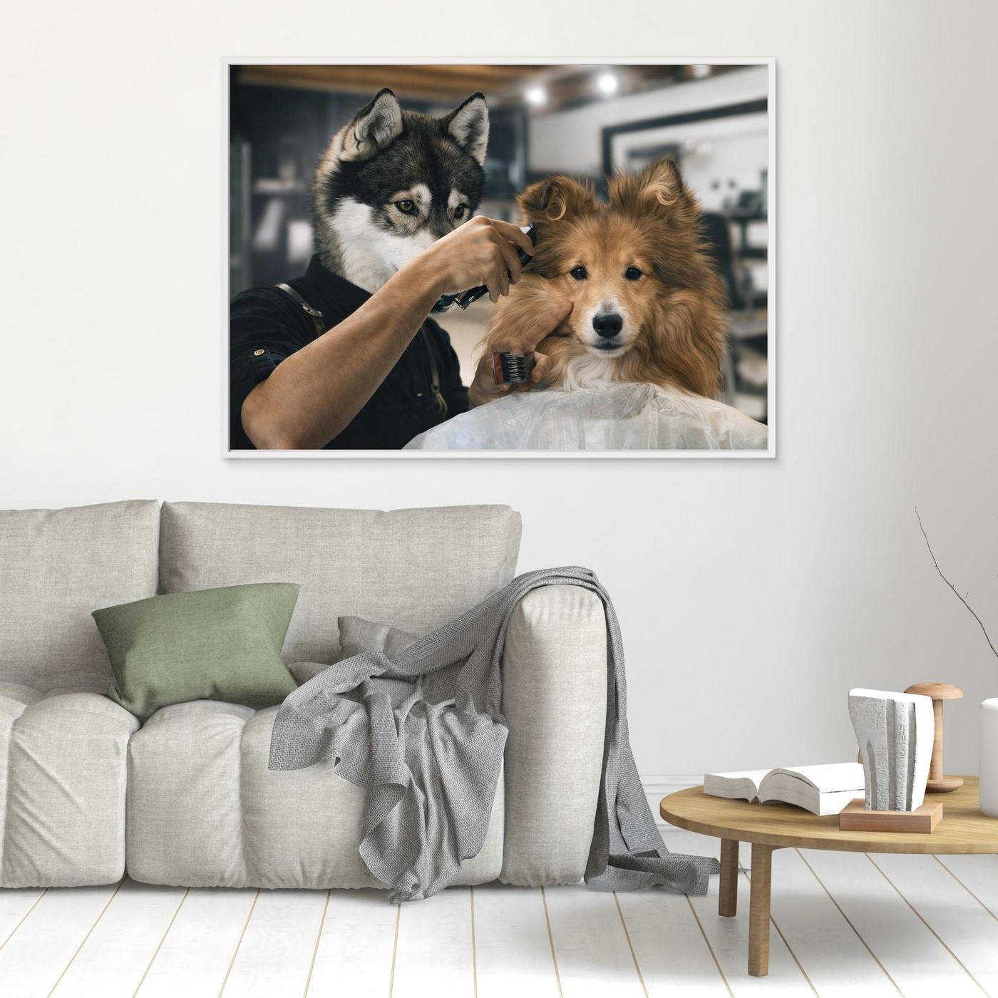 The Grooming Master - Personalized Canvas Print