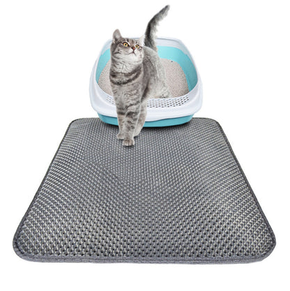 Waterproof Cat Litter Mat Easy Clean EVA Pad