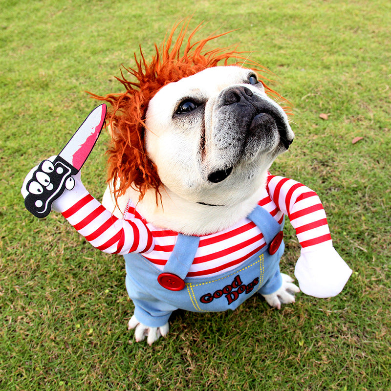 Cute Funny Halloween Dog Costume Adjustable Outfit