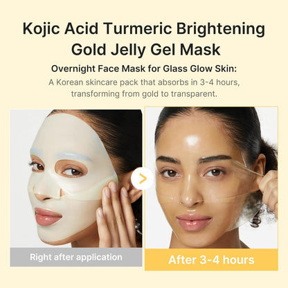 medicube PDRN Collagen Gel Mask Glass Skin Glow (Pack of 4)