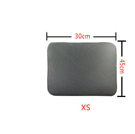 Waterproof Cat Litter Mat Easy Clean EVA Pad