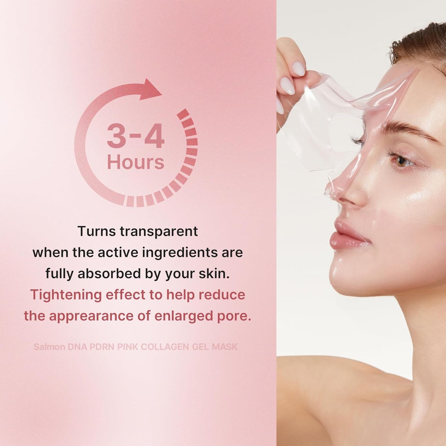 medicube PDRN Collagen Gel Mask Glass Skin Glow (Pack of 4)