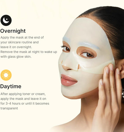 medicube PDRN Collagen Gel Mask Glass Skin Glow (Pack of 4)
