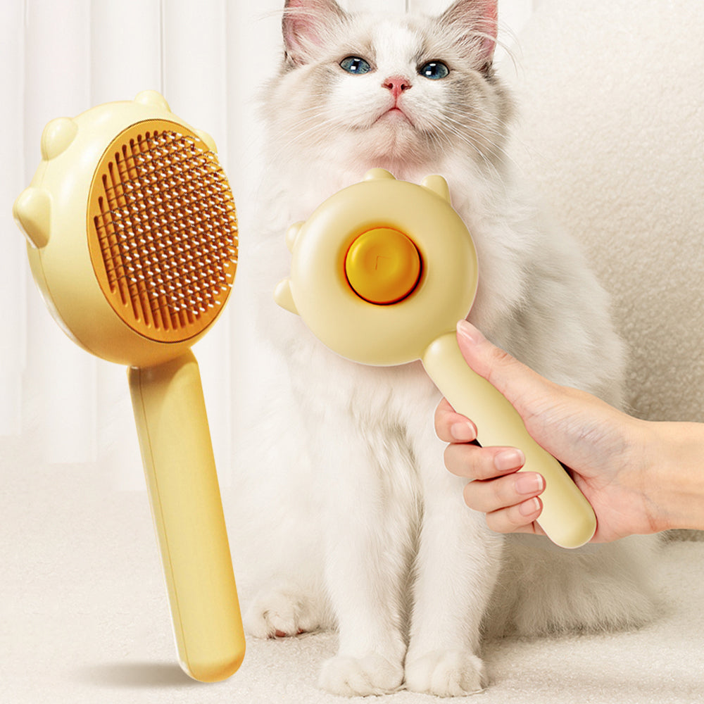 Pet Grooming Comb Stainless Steel Massage Brush