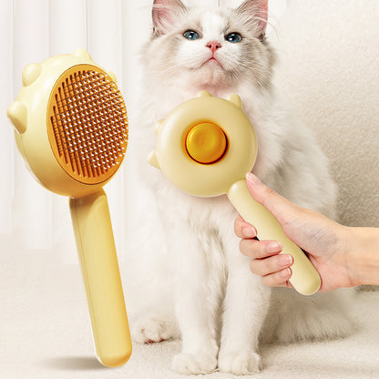 Pet Grooming Comb Stainless Steel Massage Brush