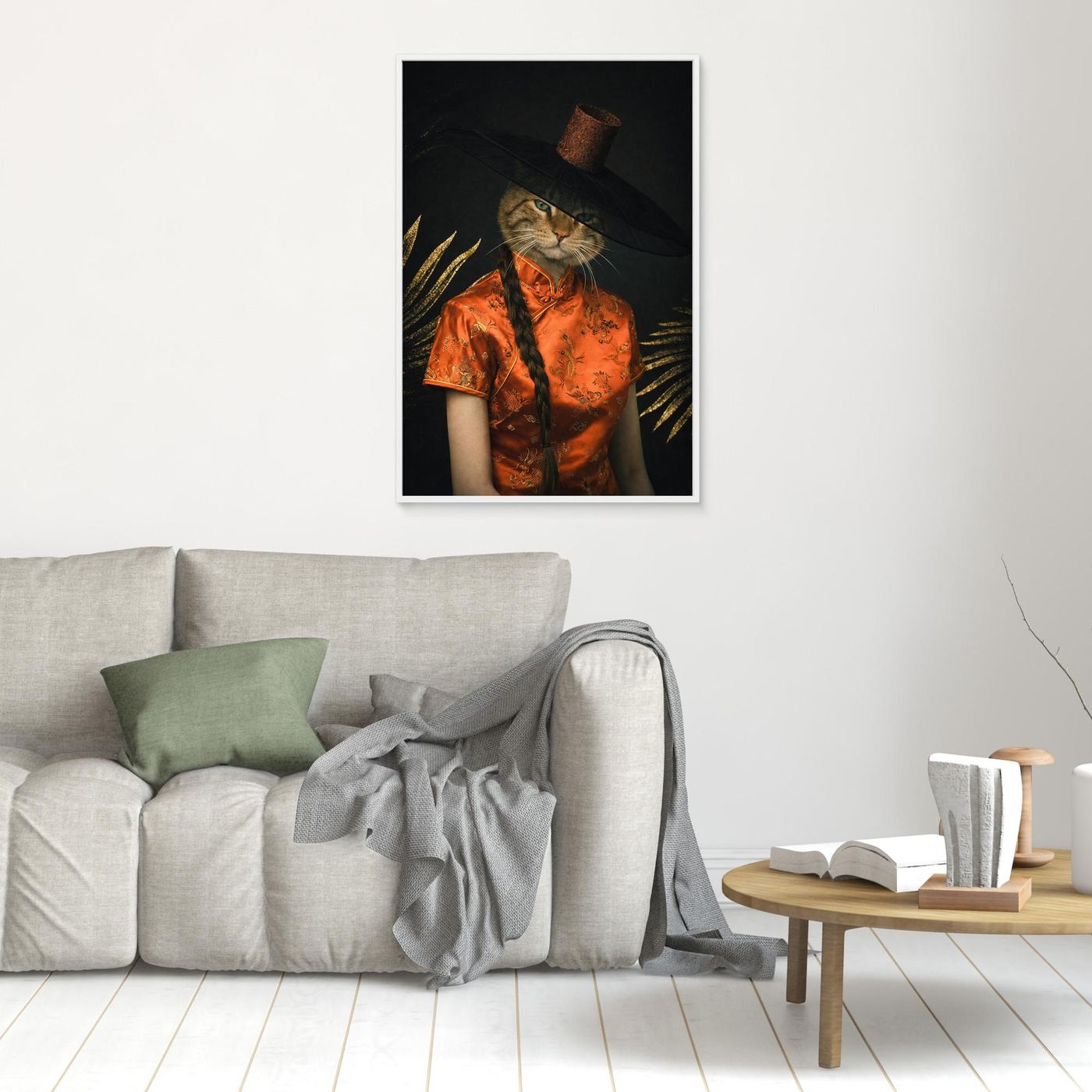 The Scarlet Empress - Personalized Empress Pet Canvas