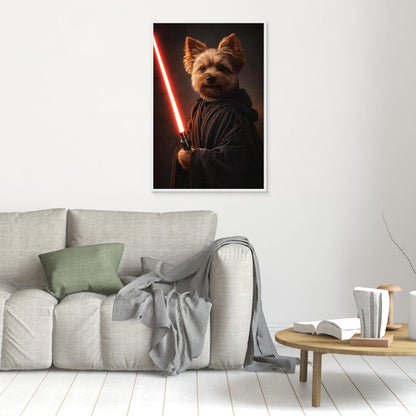 The Little Guardian - Personalized Pet Canvas Print