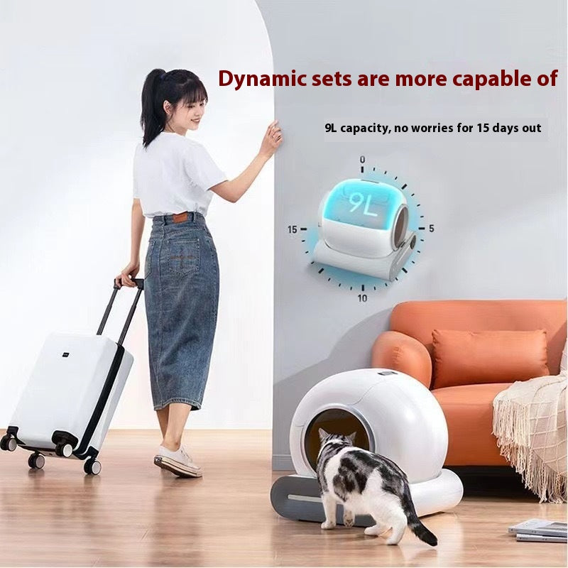 Smart Cat Litter Box Automatic Self Cleaning