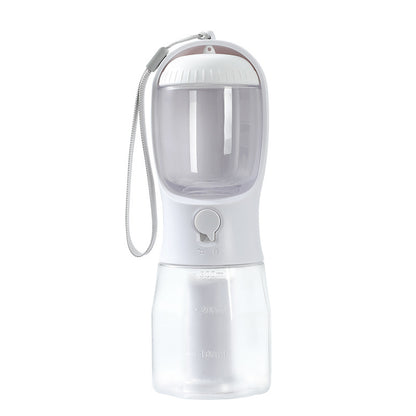 Portable Pet Water Bottle Food Container Dispenser