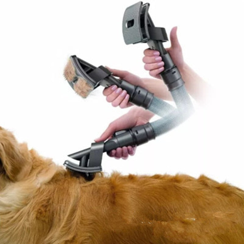 Vacuum Pet Grooming Brush Deshedding Hair Remover