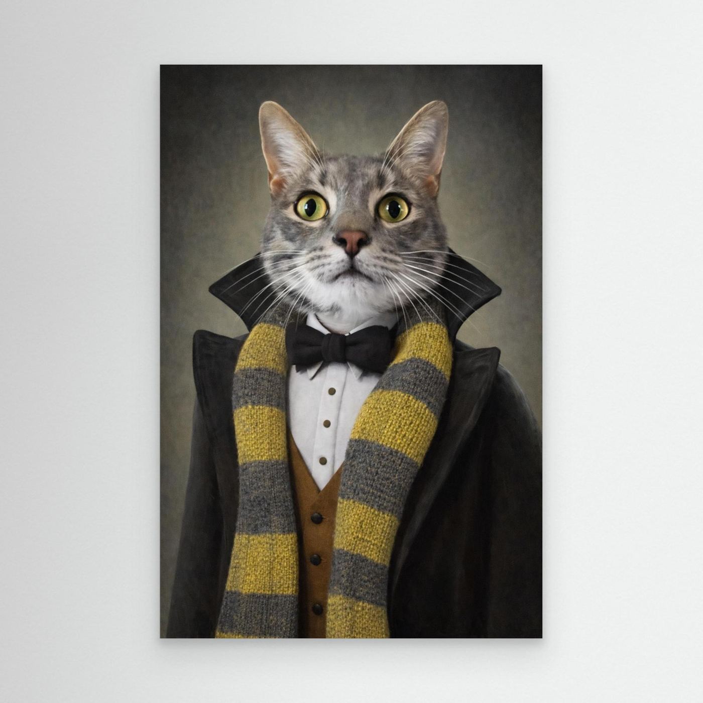 The Young Wizard - Personalized Pet Canvas Print