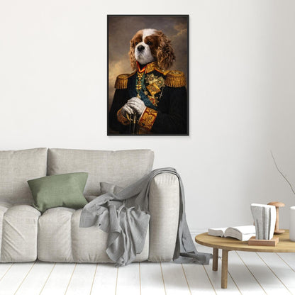 Field Marshal - Personalized Pet Canvas Print