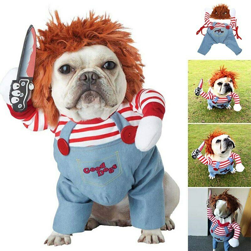 Cute Funny Halloween Dog Costume Adjustable Outfit