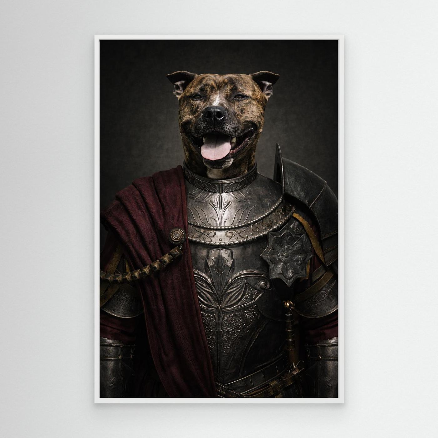 Royal Guard - Personalized Pet Canvas Print
